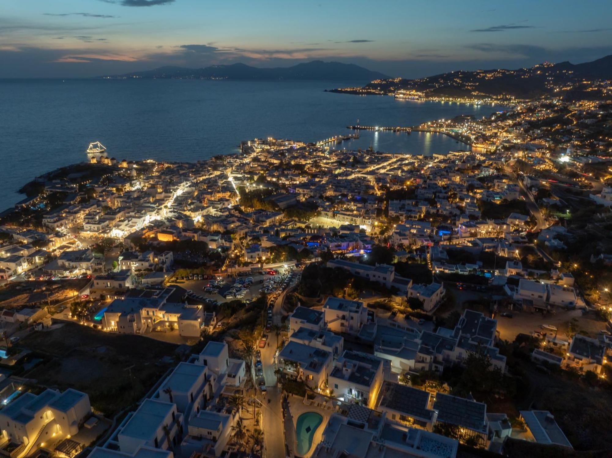 Asty Mykonos Hotel & Spa - World Of One Hotel Group Mykonos Town Exterior foto
