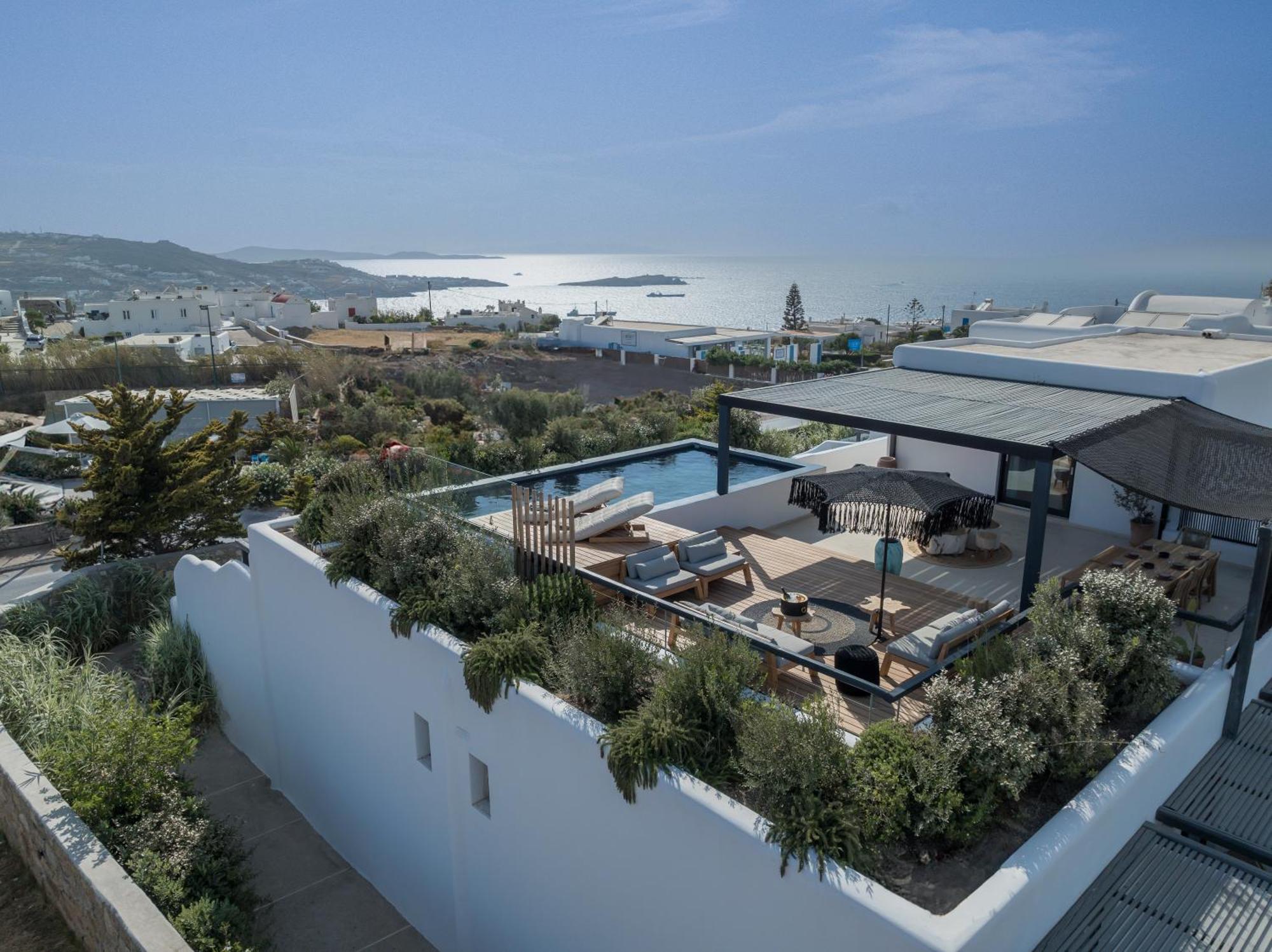 Asty Mykonos Hotel & Spa - World Of One Hotel Group Mykonos Town Exterior foto